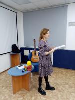 Анастасия Цимбалова на встрече с читателями
