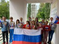 День Государственного флага в библиотеке им. М. Ю. Лермонтова. Участники мероприятия