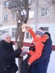 Семья Романычевых – участники акции «Покормите птиц зимой»
